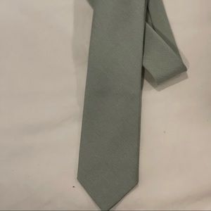 Tie. Sage green. 57” long
